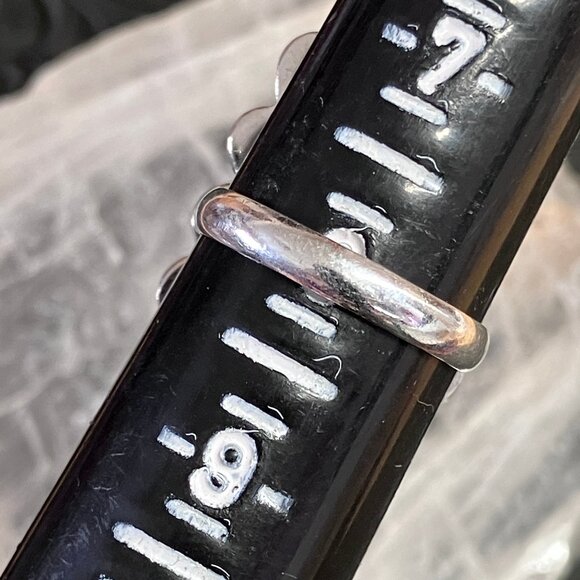 Druzy Tree Agate Antique Styled Ring Size 8 and a Half - Picture 10 of 10